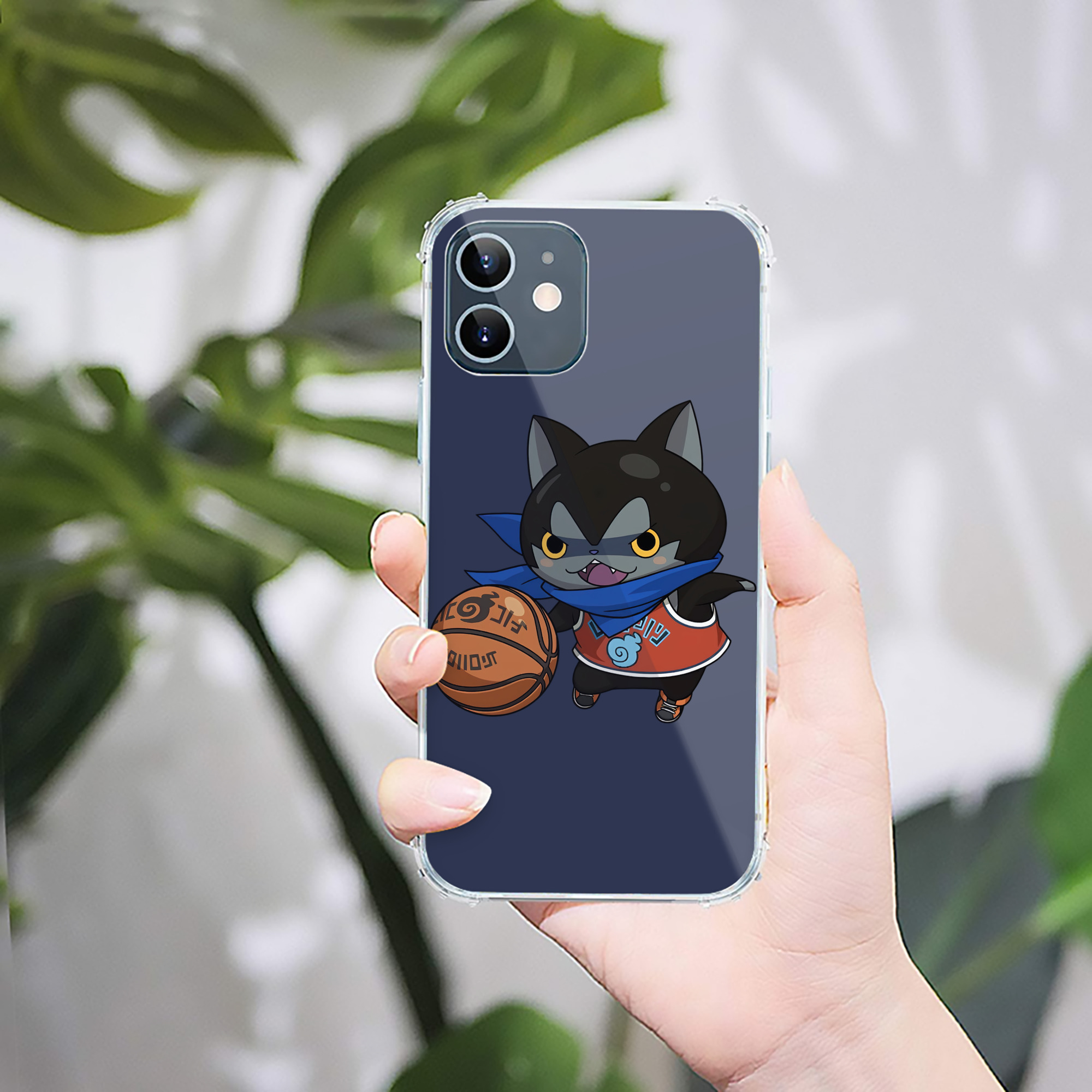 （画像用） 妖怪ウォッチ Yo-kai Watch 【iPhone 12シリーズ対応】透明スマホケース（クリアソフトケース）